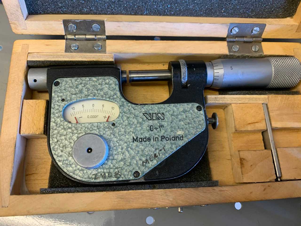 Outside Micrometer - PROCESS EQUIPMENT