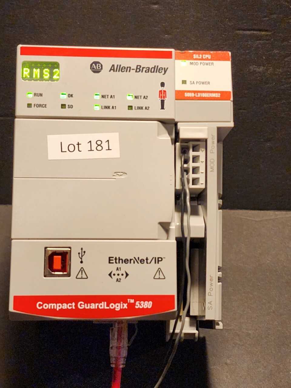Allen Bradley CompactLogix 5069-L3100ERMS2 - INDUSTRIAL PARTS Allen Bradley CompactLogix 5069-L3100ERMS2 - INDUSTRIAL PARTS
