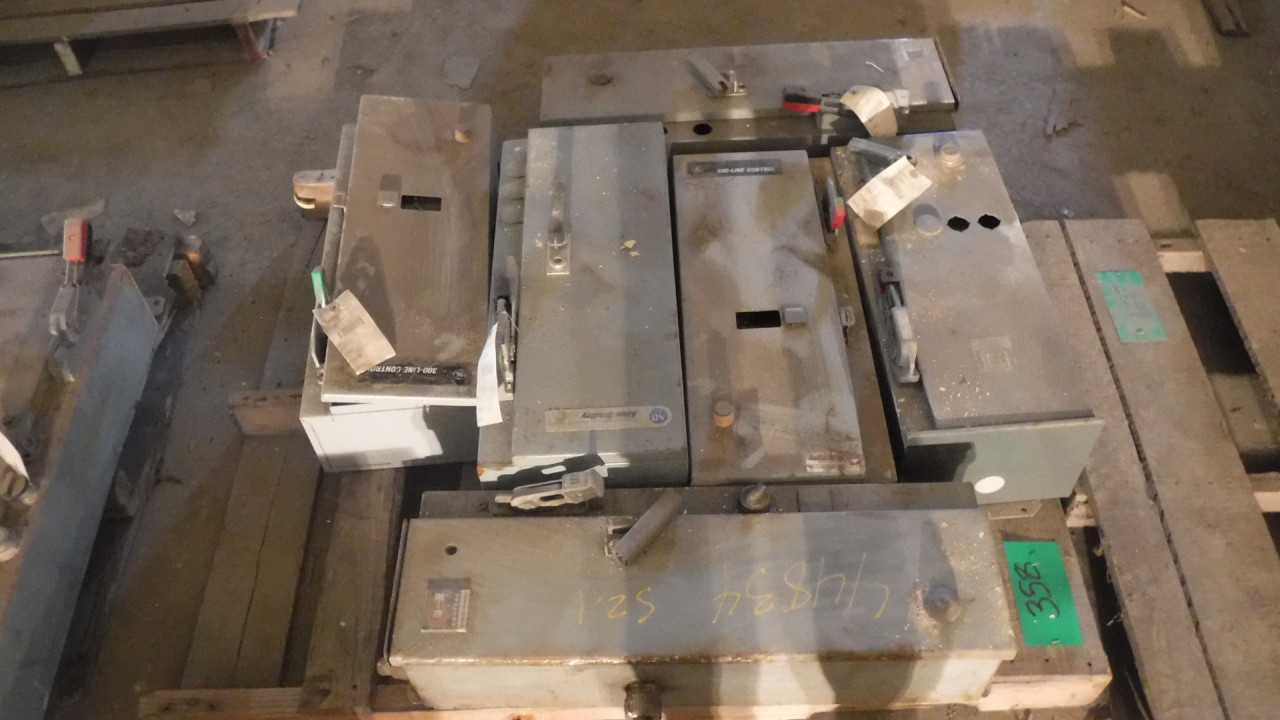 Lot of Assorted 10 HP Size 1 Motor Starters - MOTOR STARTERS