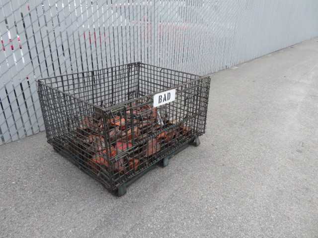 Metal Baskets (2) and contents - MISCELLANEOUS