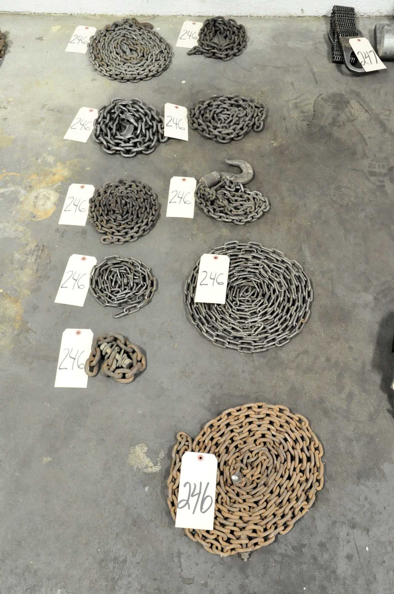 Lot 10 Asstd Chains - ELECTRIC POWER TOOLS