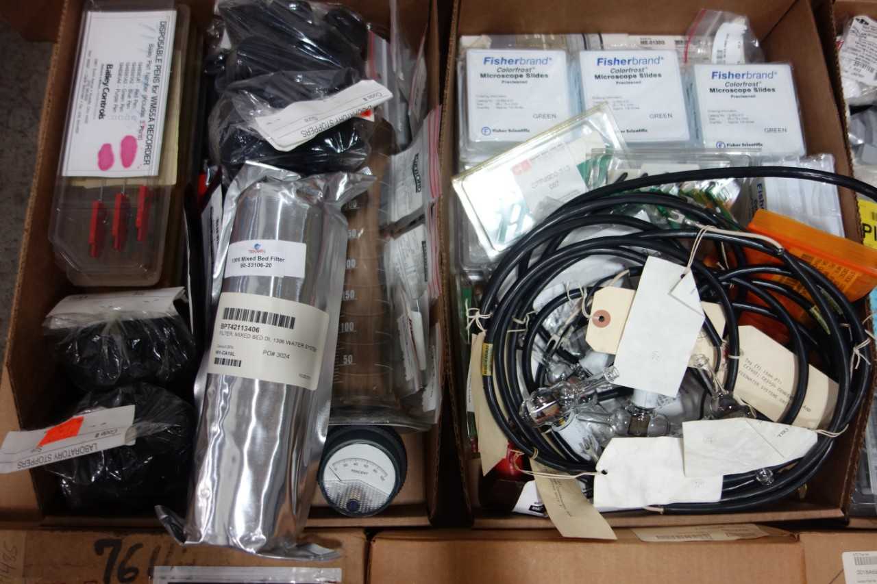 5 PALLETS OF LABORATORY EQUIPMENT - INDUSTRIAL PARTS