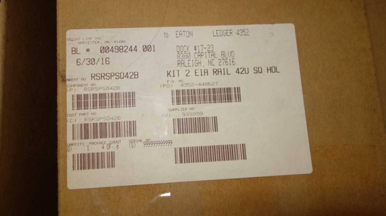 2 PALLETS OF EATON 42U 1200MM S PANEL RACK ENCLOSURE KITS - ELECTRICAL COMPONENTS
