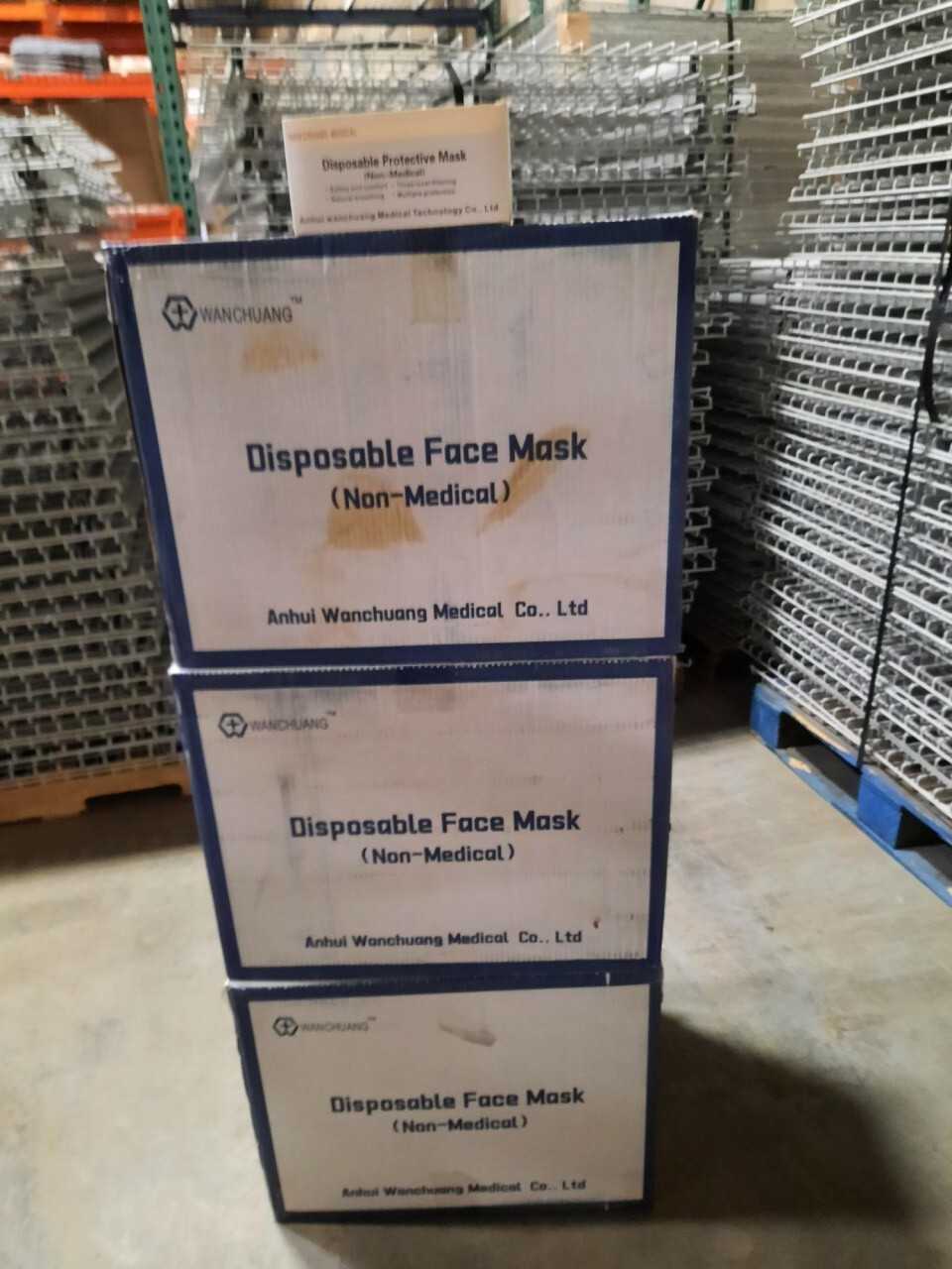 3-Ply Disposable Face Mask - PALLET JACKS