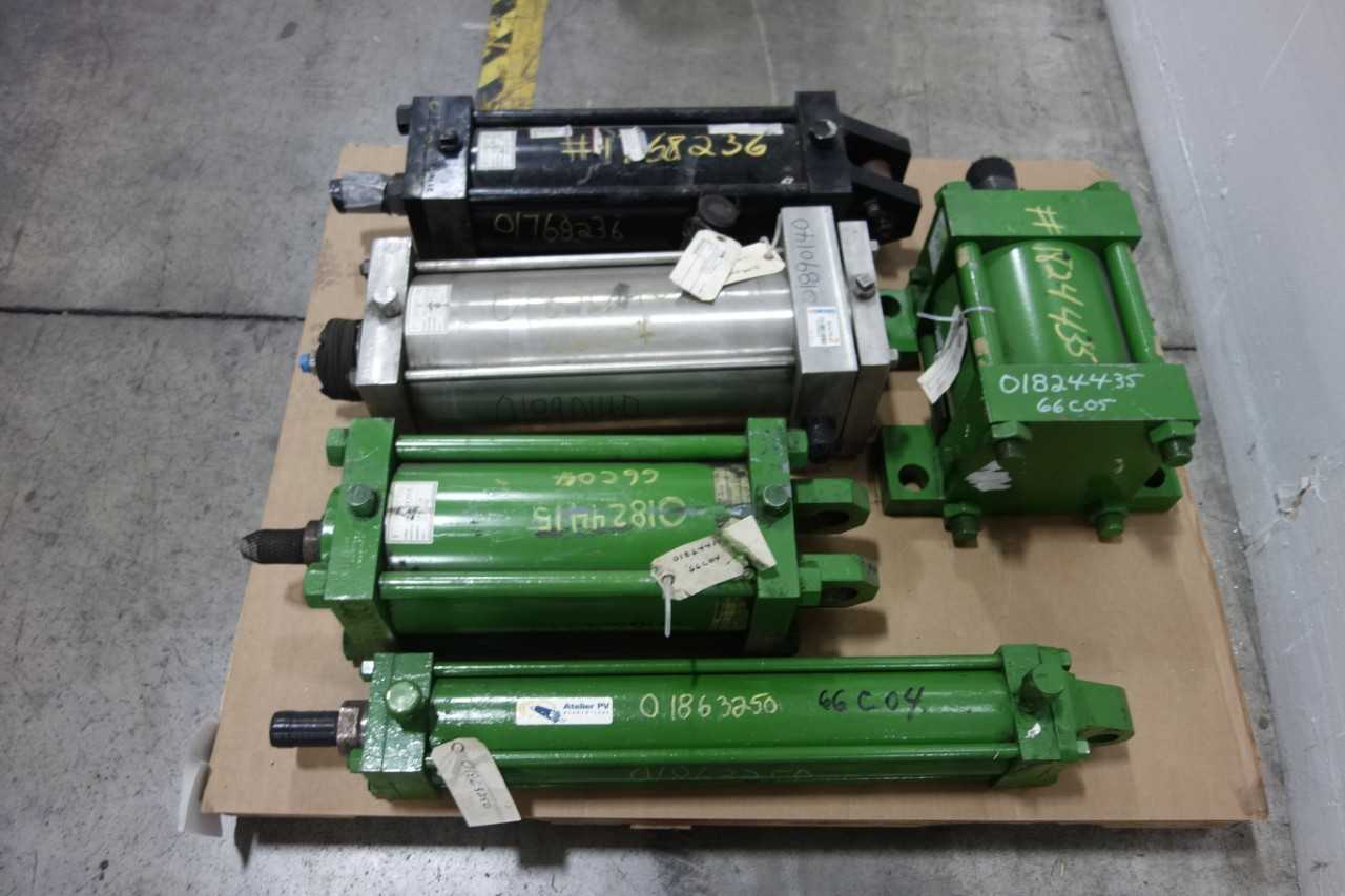 LOT OF ASSORTED CYLINDERS - HAND TOOLS