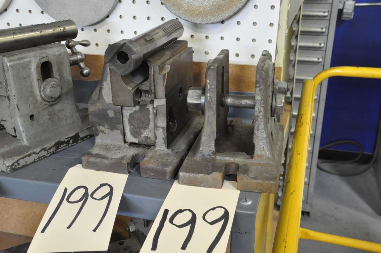 Lot-(2) Tail Stocks - MACHINING ACCESSORIES & TOOLING