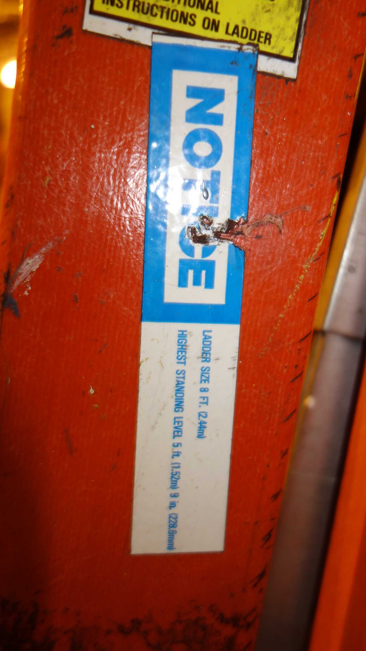 LOT OF 3 ASSORTED LADDERS 8FT TO 24 FT - ELECTRIC POWER TOOLS