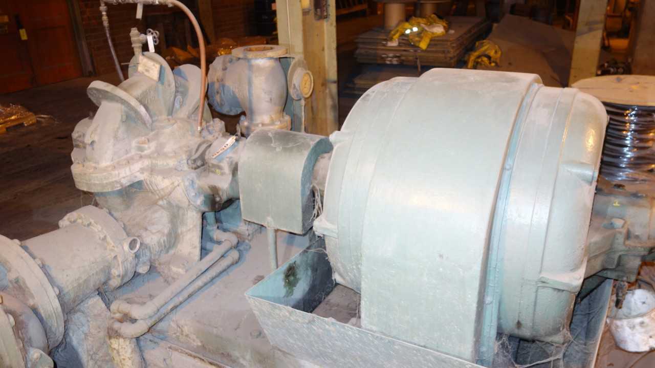 LOT OF 2 ALLIS CHALMERS SJD 10X8IN SPLIT CASE CENTRIFUGAL PUMP MOTOR - CENTRIFUGAL PUMP
