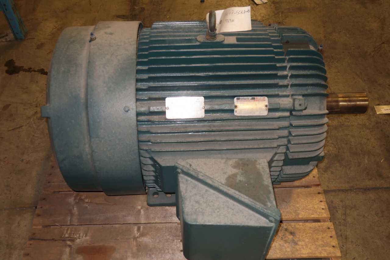 BALDOR P44G0706A 445F 125HP 460V 1190 RPM 3PH - ELECTRIC MOTORS