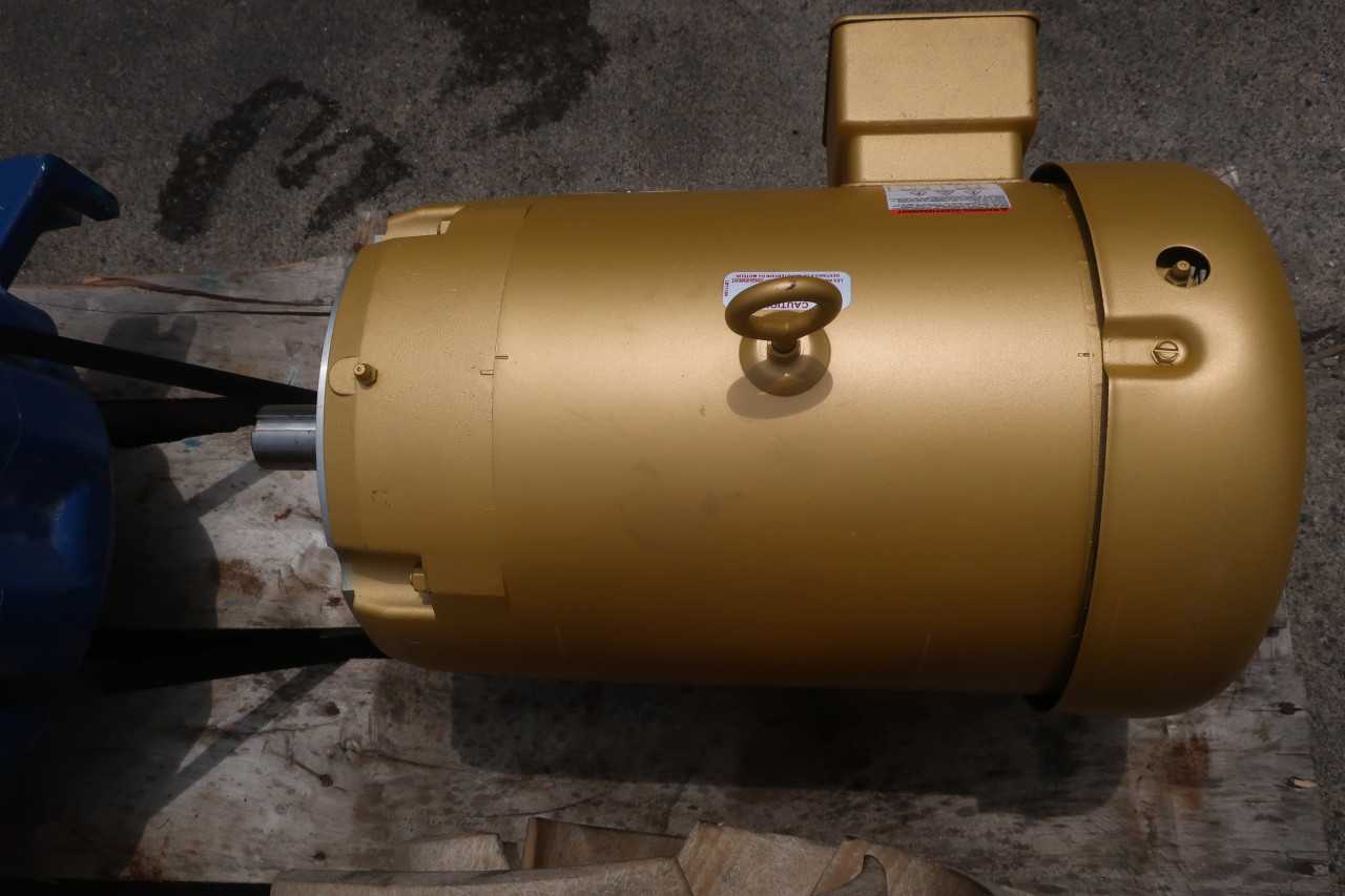 BALDOR MOTOR CEM3711T-5 10HP 575V 3490RPM 215TC 9.5AMP - ELECTRIC MOTORS