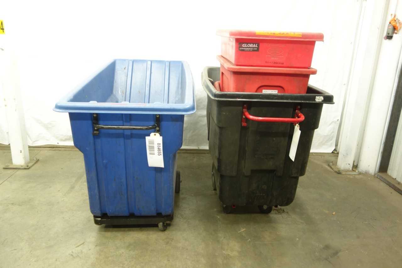 BUNDLE LOT OF UNSOLD ASSORTED MATERIAL HANDLING - MATERIAL HANDLING