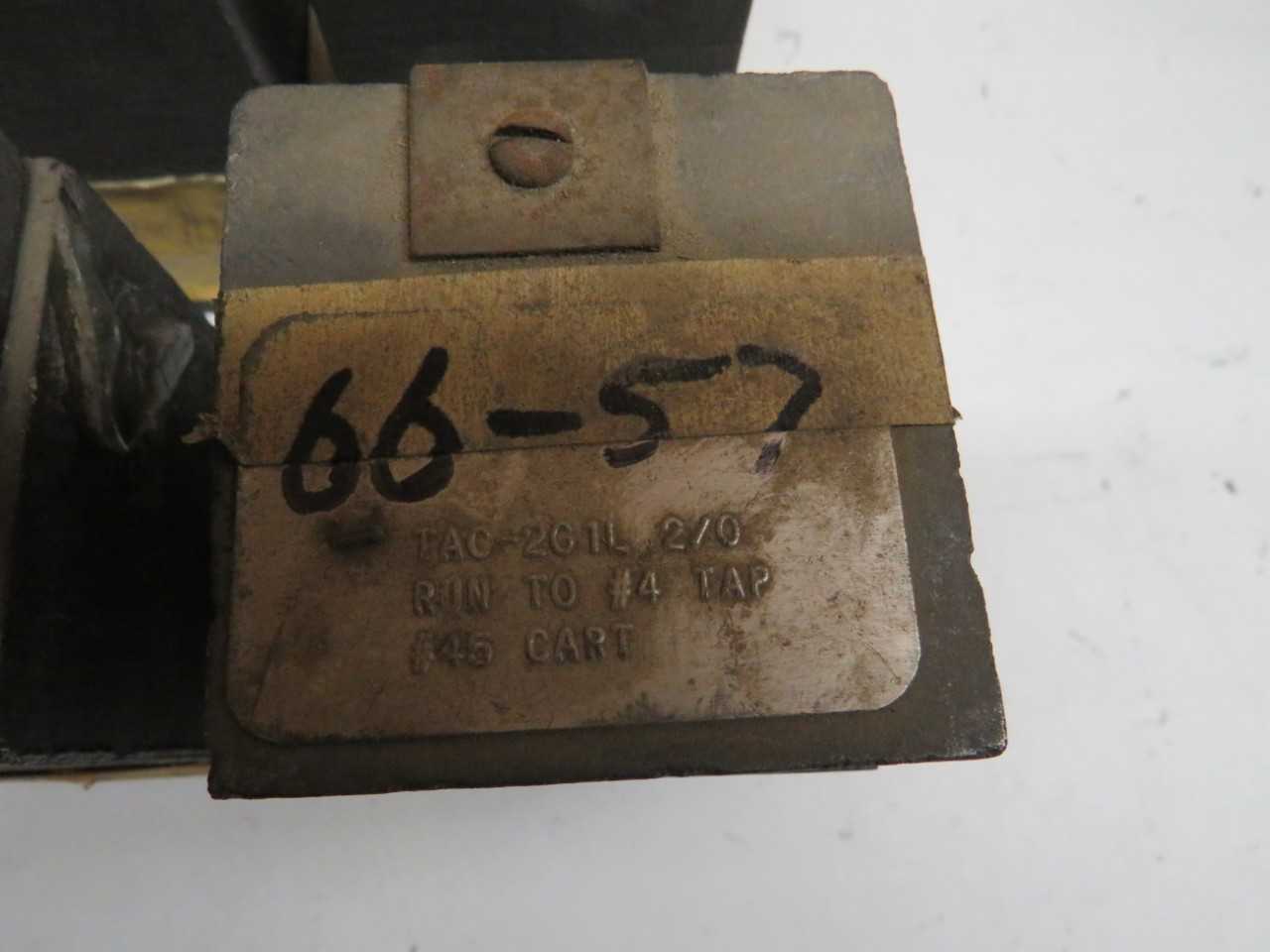 LOT OF 4 CADWELD 2/O RUN & TAP MOLD - HAND TOOLS