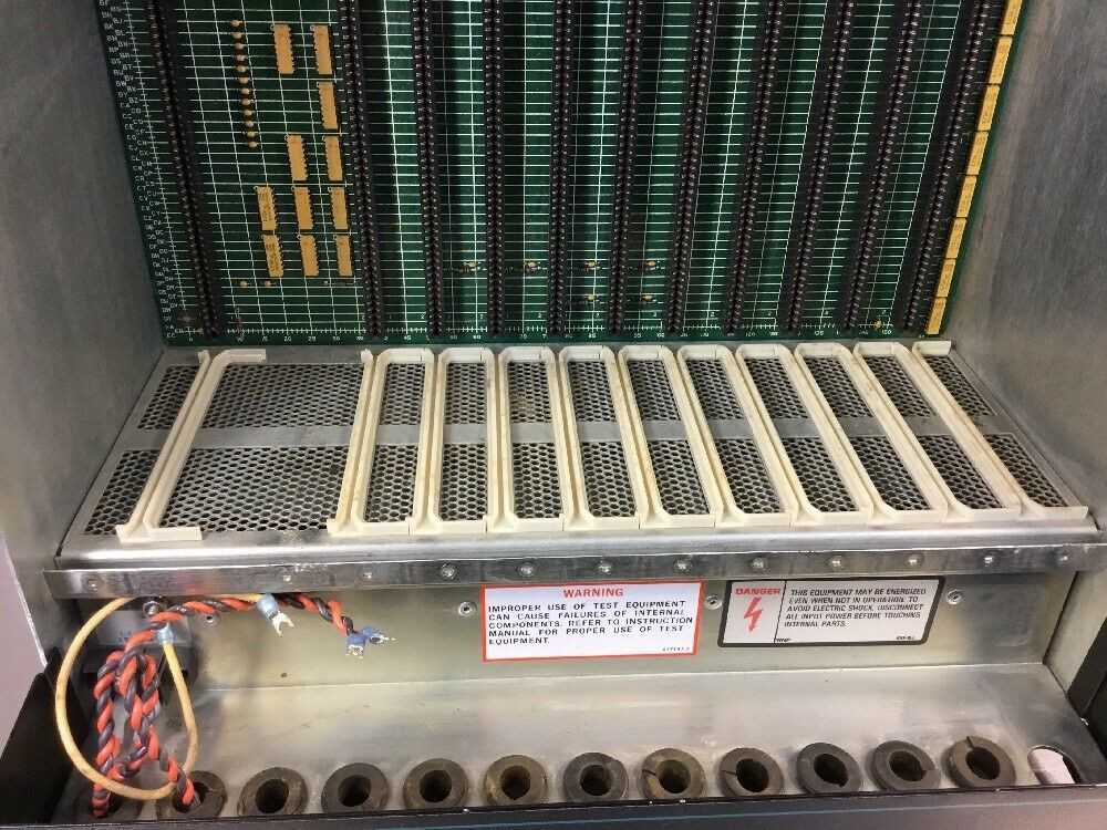 Lot of 3 Reliance Electric 57C332 10 Slot Rack- Used - Bench Tested - INDUSTRIAL PARTS