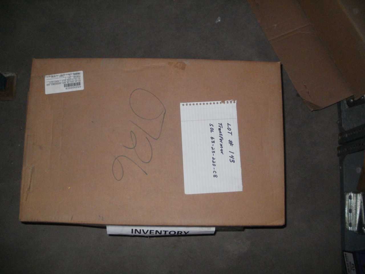 Transformer SOL-63-23-220-C8 - CONTROL TRANSFORMERS