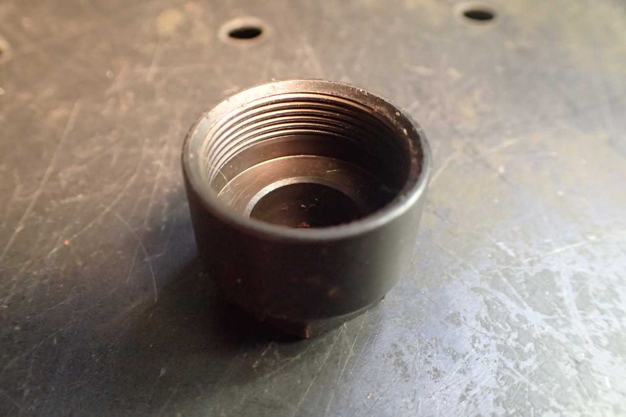 4 Piece Lot of Grotz EVB-132E Collet Nuts EVB132253, Used in Good Condition - HOLEMAKING TOOLS