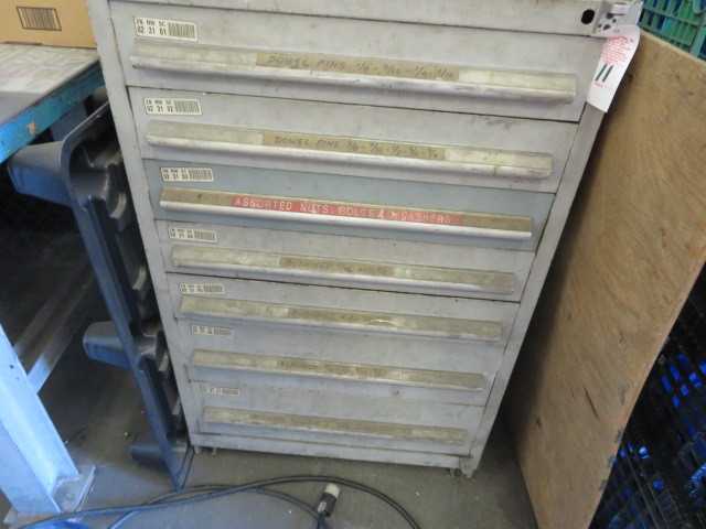 7 Drawer Tool Cabinet and Contents - MISCELLANEOUS
