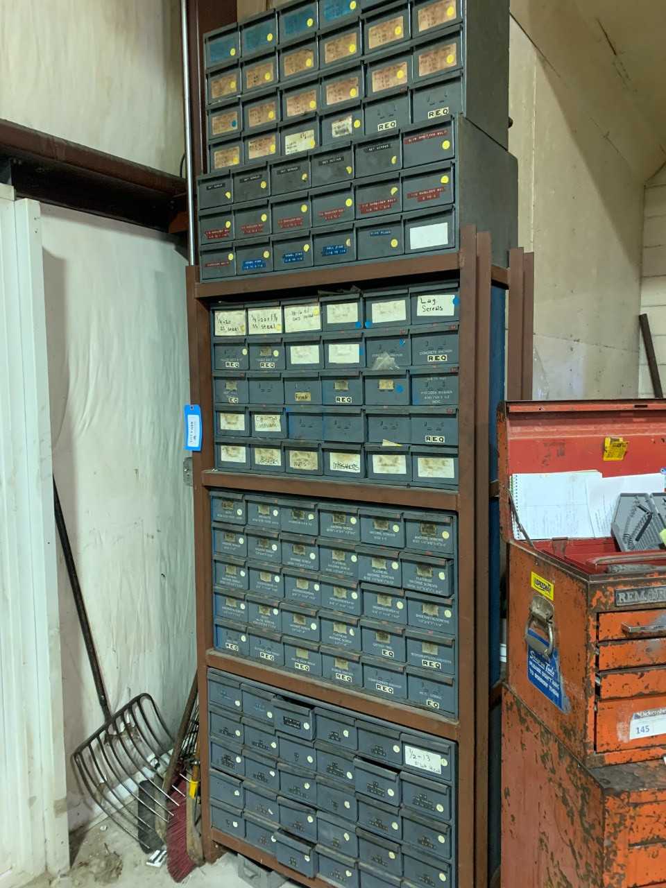 Bin System w/Hardware - TOOL STORAGE
