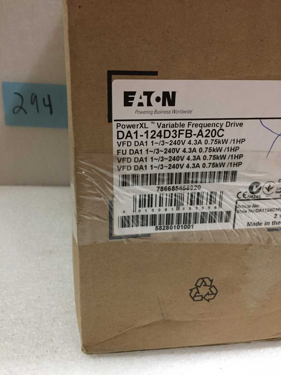 Eaton Variable Frequency Drives & Soft Starts - MOTOR DRIVES