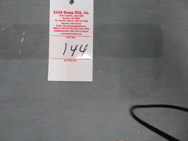 Metal Parts Tables on Wheels, (Lot) - MISCELLANEOUS