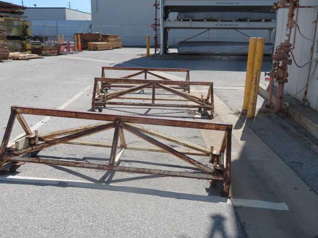 Lot of (3) 8' sheet racks - MISCELLANEOUS