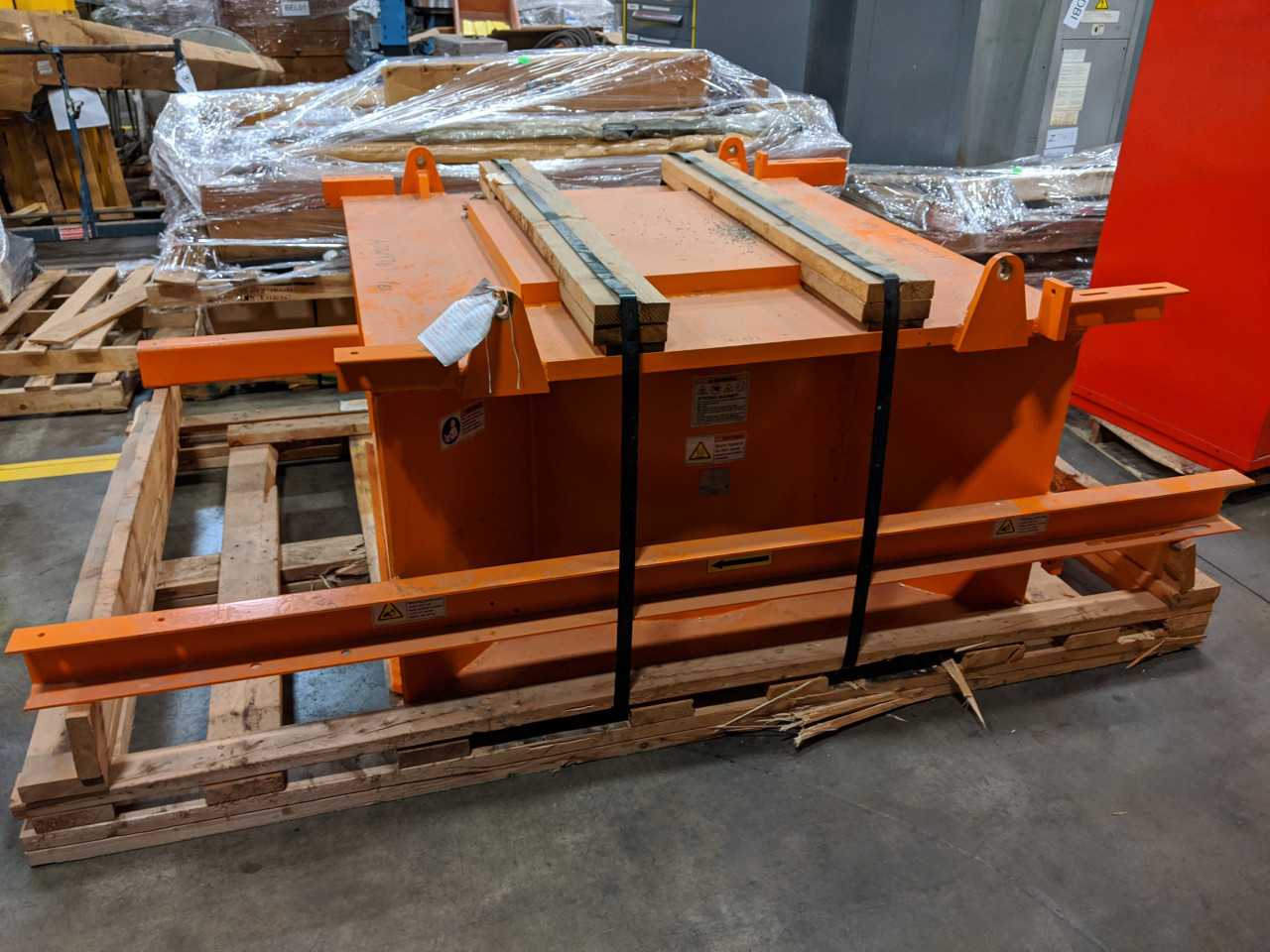 Eriez SED-865 Explosion Proof Suspended Electromagnet - MATERIAL HANDLING