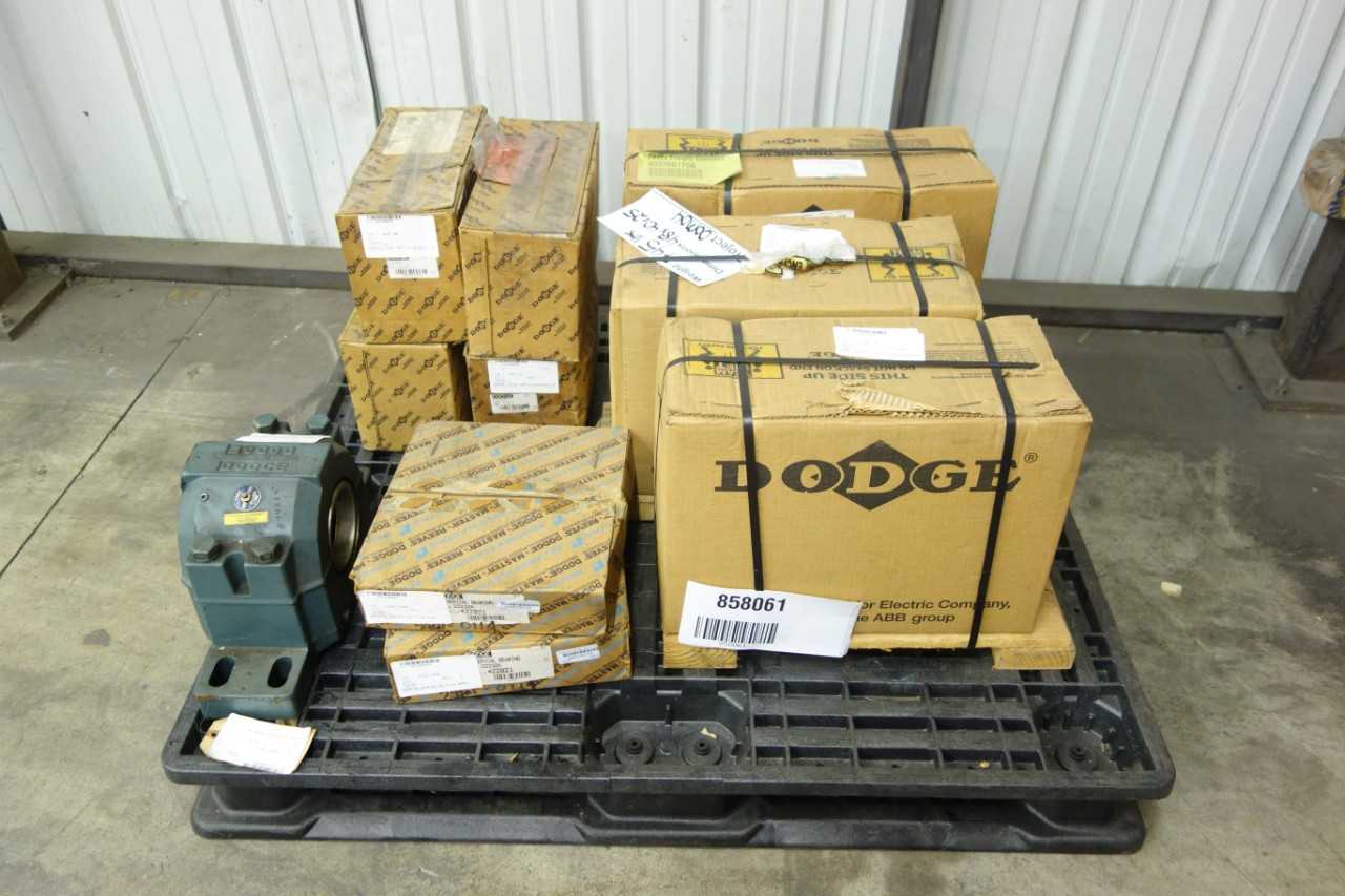 PALLET OF DODGE PILLOW BLOCK BEARINGS - BEARINGS