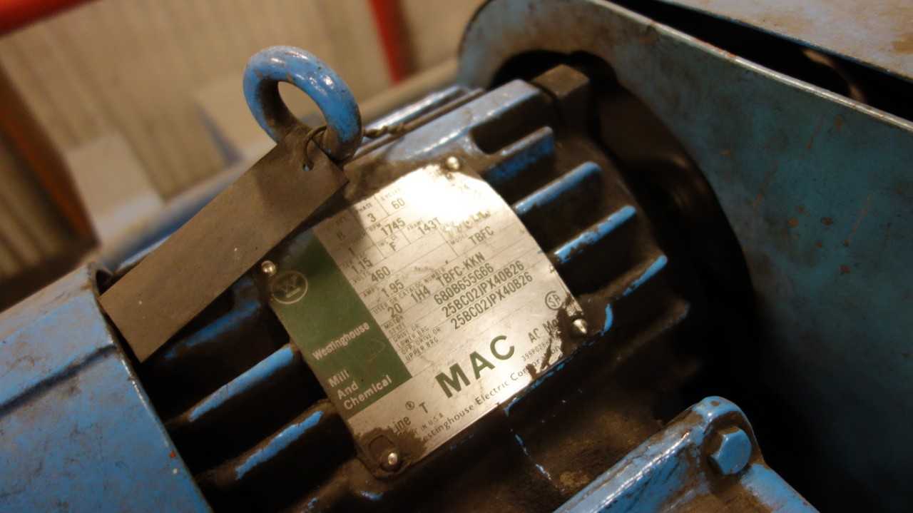 LOT OF 3 ASSORTED CLEVELAND MIXERS GE 5SF 143T 1HP 230/460V-AC AC MOTOR MIXER - ELECTRIC MOTORS