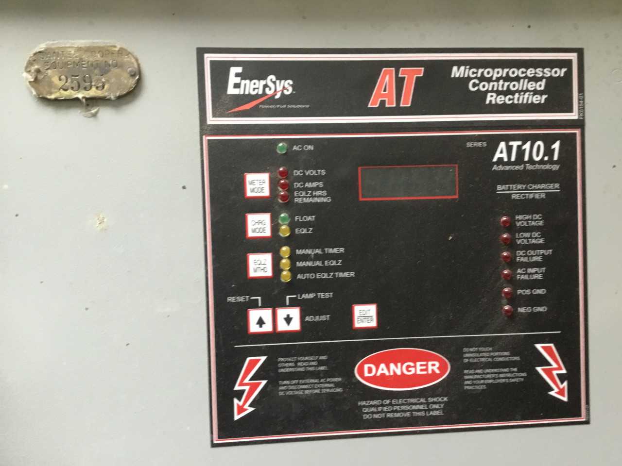 EnerSys AT Microprocessor Controlled Rectifier - ELECTRICAL COMPONENTS