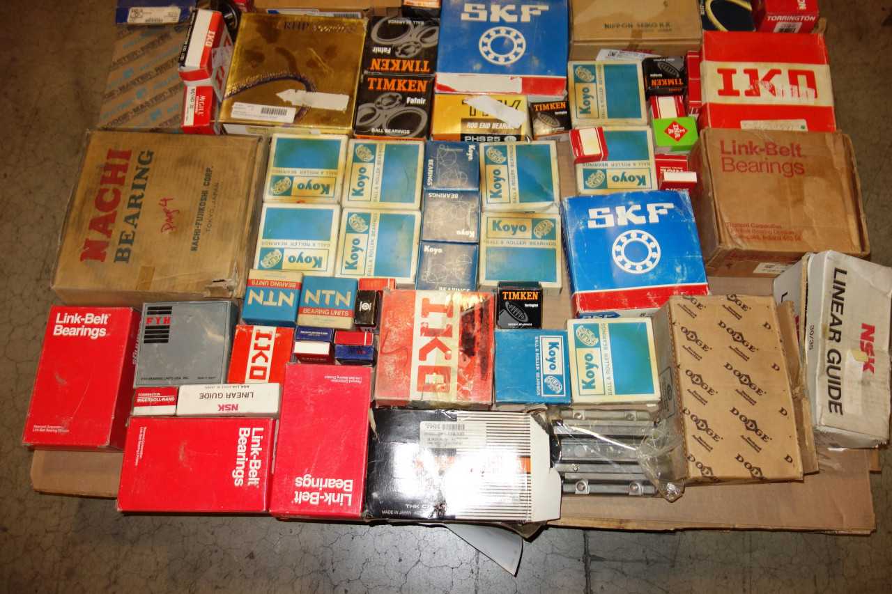1 PALLET OF ASSORTED BEARINGS - BEARINGS