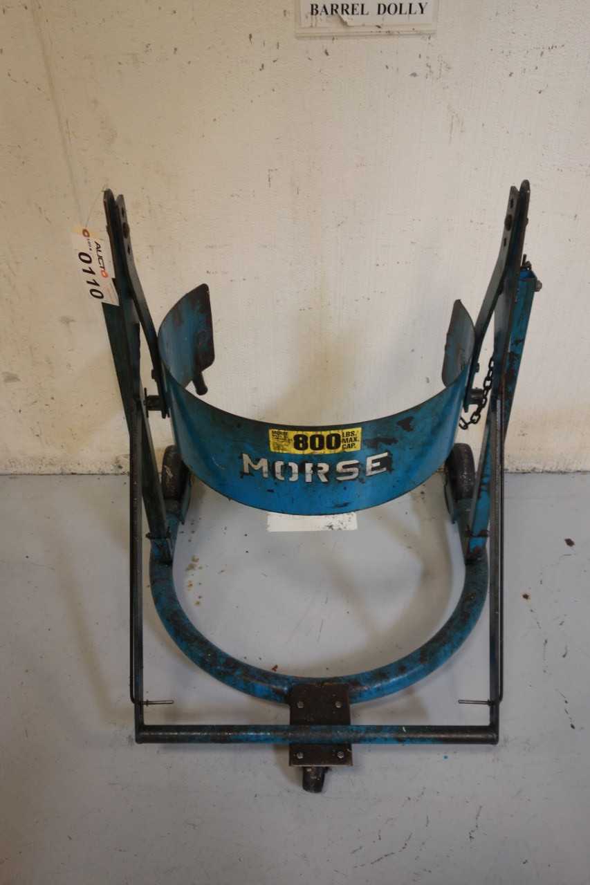Morse 55gal drum clamping dolly - ROLLING CARTS