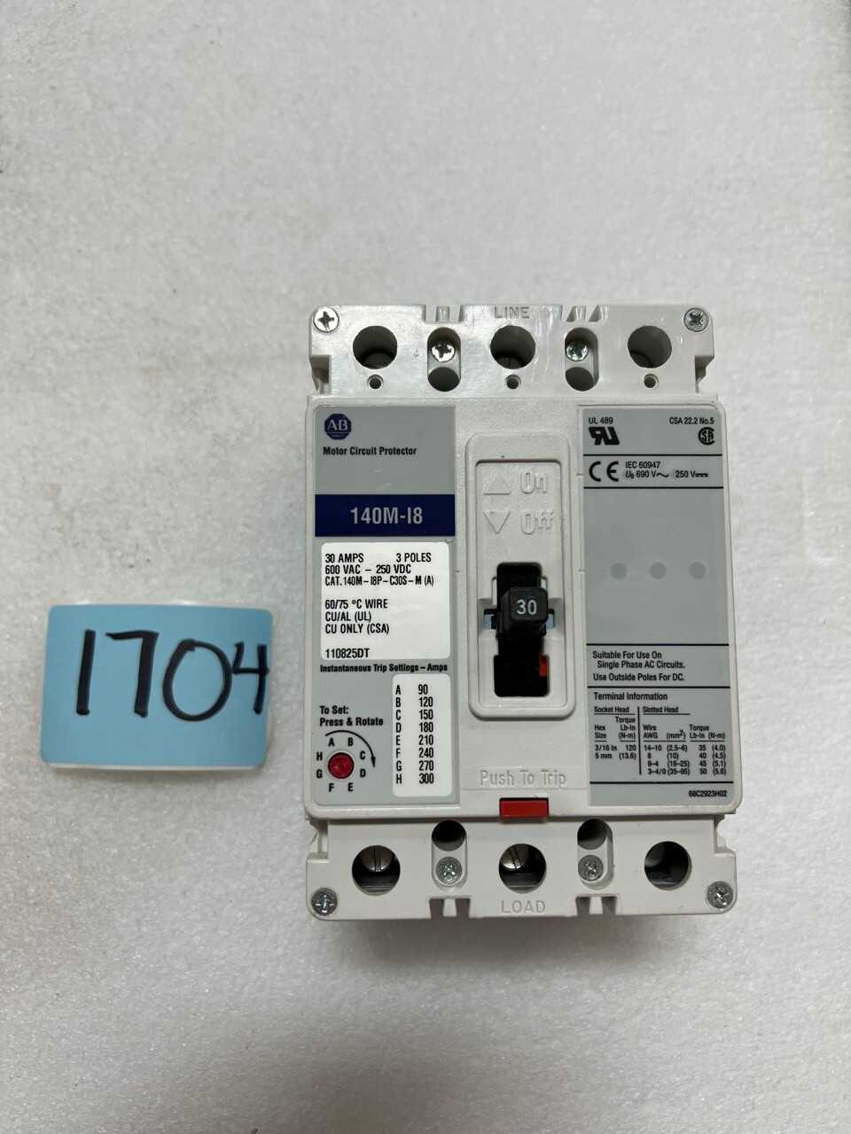 CIRCUIT BREAKER - CIRCUIT BREAKERS