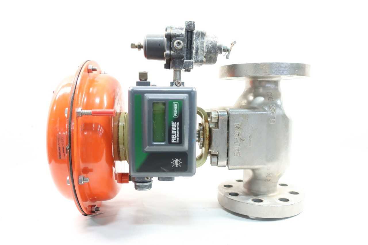 FISHER 24588SVF FIELDVUE PNEUMATIC 300 STAINLESS FLANGED DVC2000 2IN CONTROL VALVE - CONTROL VALVE