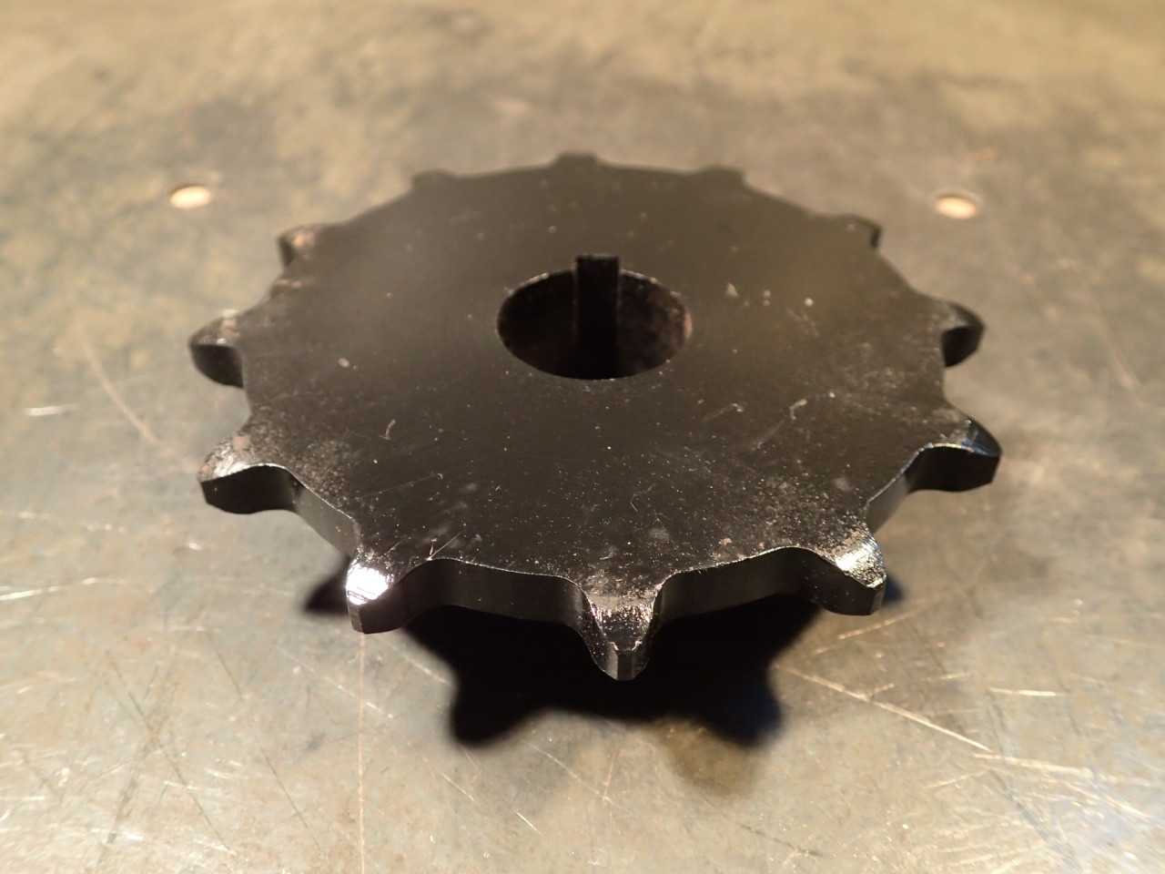 H922 Type B 5/16" Wide B504 Block Chain Sprocket: 12 Teeth, 1" Keyed Bore, NOS - ROLLER CHAIN