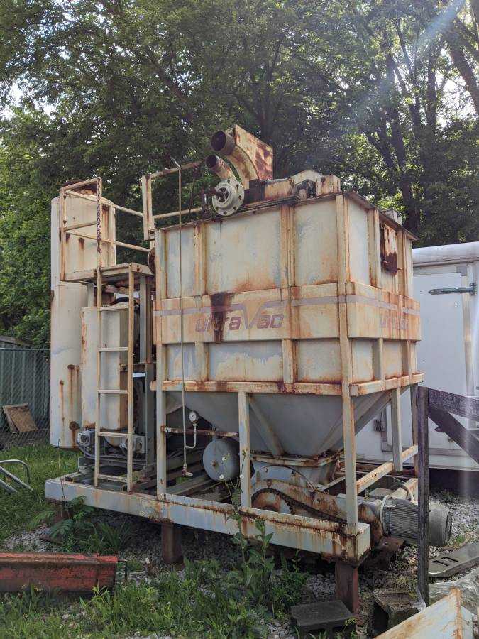 Chip Vacuum Dust Collector Ultra-Vac Industrial Vaccuum 50 HP Blower - DUST COLLECTOR