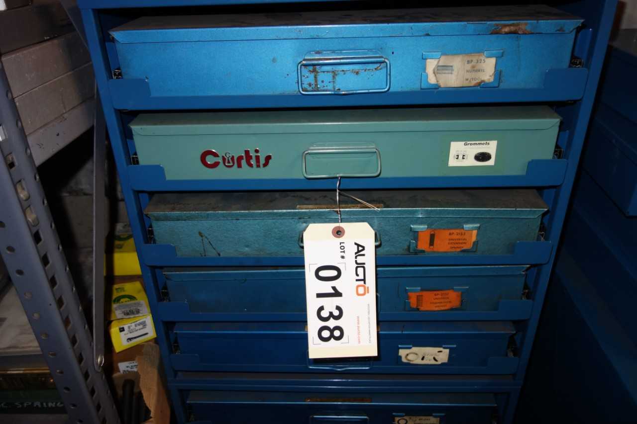 CONTENTS WITH CURTIS TOOLBOX, HARDWARE - INDUSTRIAL PARTS