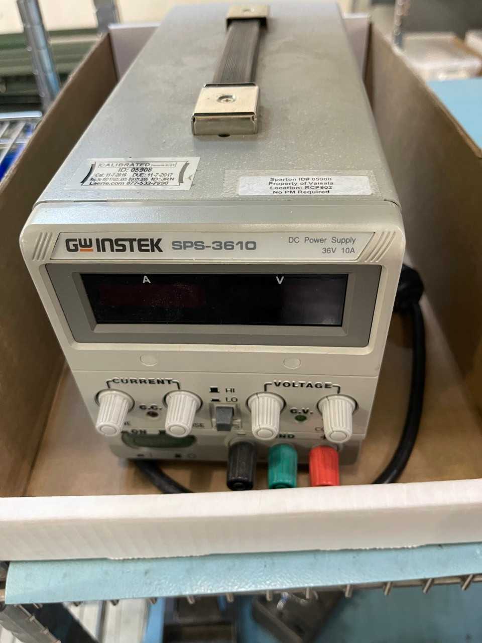GW INSTEK SPS-3610 DC Power Supply - MISCELLANEOUS