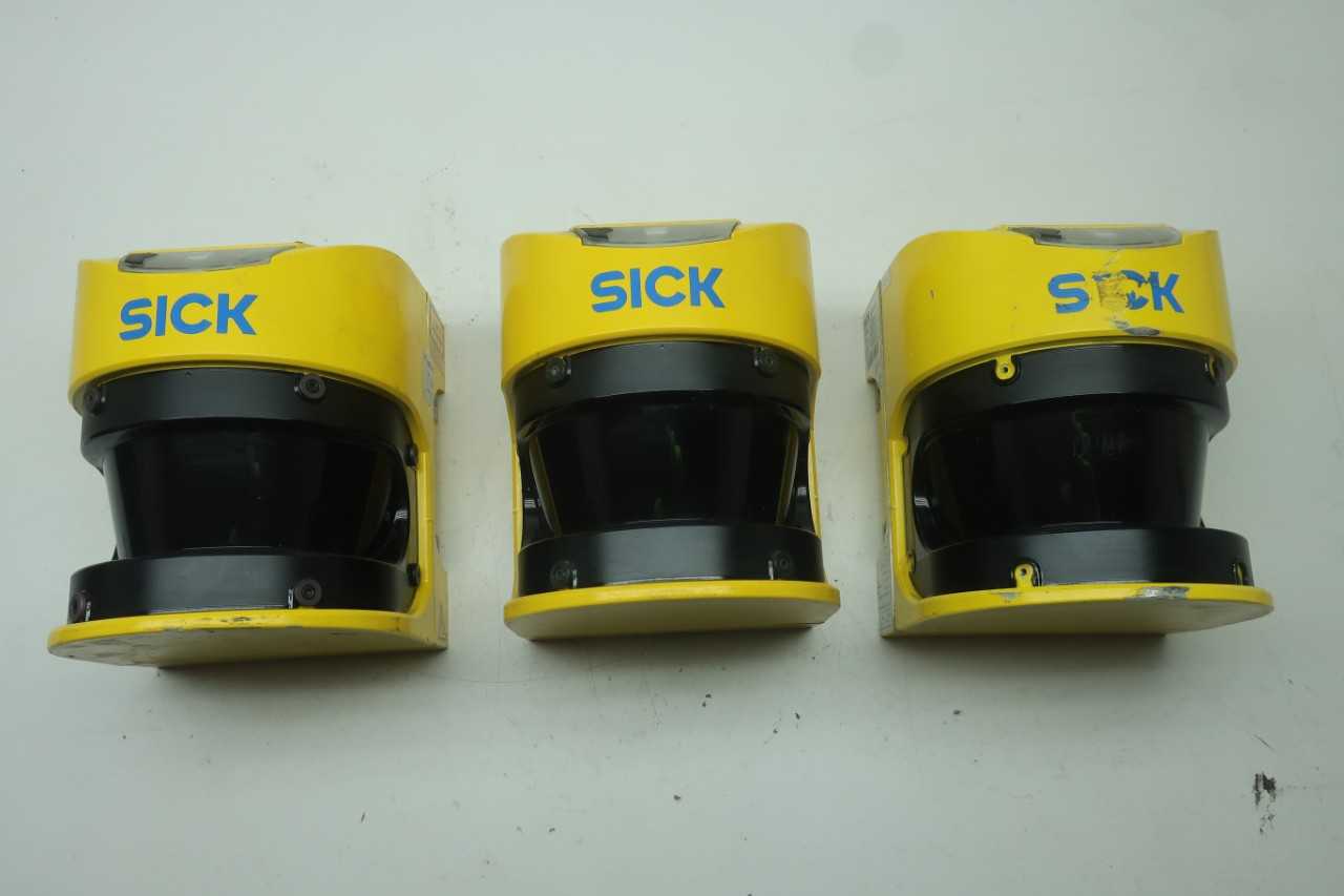 LOT OF 3 SICK S30A-6011DA SAFETY LASER SCANNERS - SAFETY EQUIPMENT