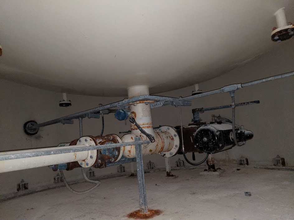 CARBONATOR #2 TANK 14ft diameter x 30ft tall - PROCESS EQUIPMENT
