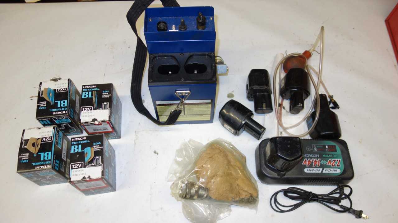 BURNDY Y700-DC BATTERY POWERED HYDRAULIC PUMP - ELECTRIC POWER TOOLS