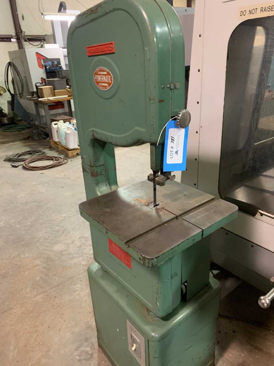 Powermatic 143 Vertical Bandsaw - VERTICAL BAND SAWS
