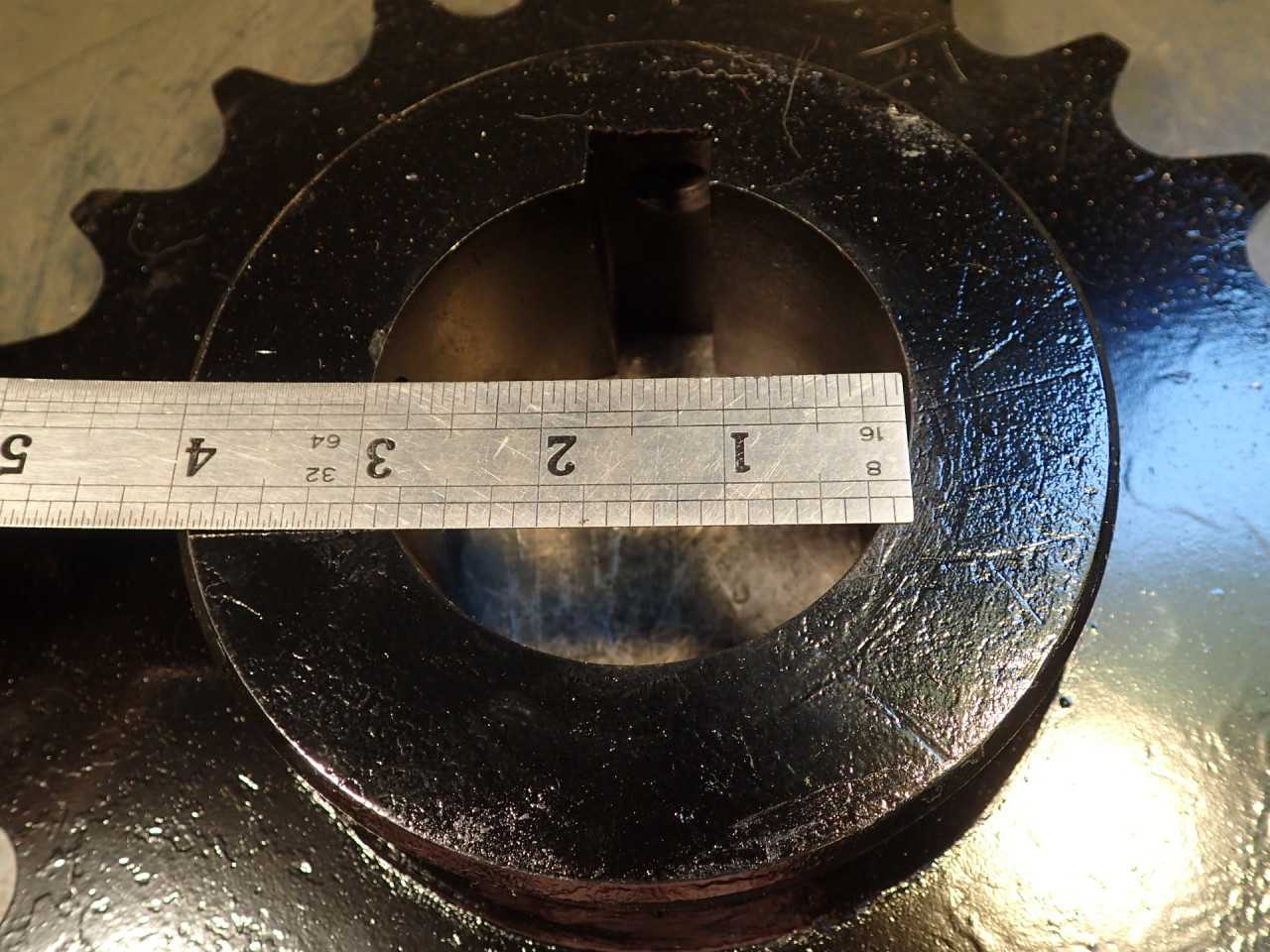 Martin 120B21H #120 Steel Chain Sprocket: 21-Tooth, 3" Keyed Bore, New Old Stock - ROLLER CHAIN