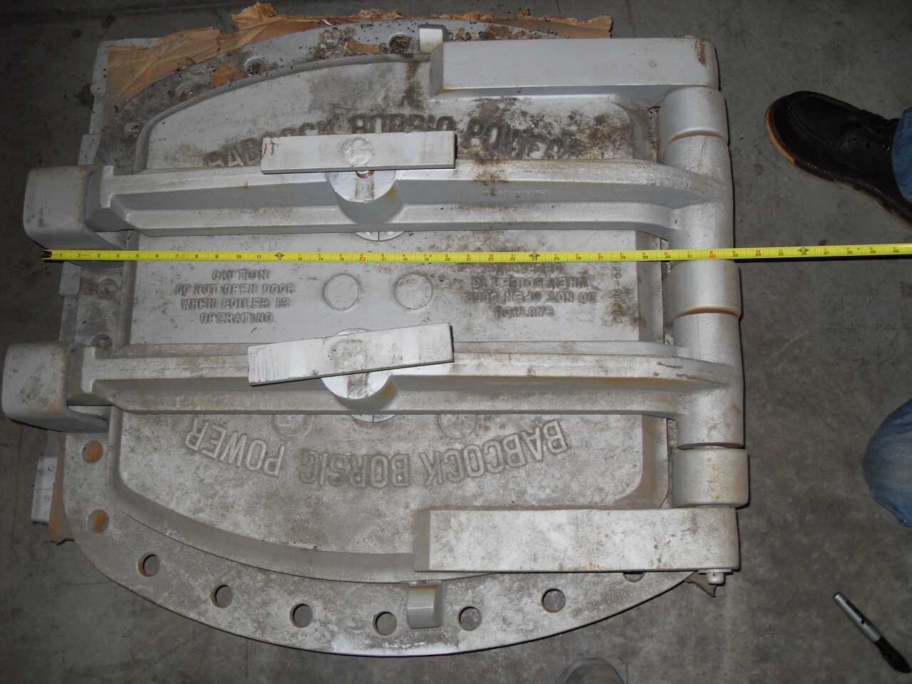 Lot of 8 NEW Riley & Babcock Boiler Doors - BOILERS