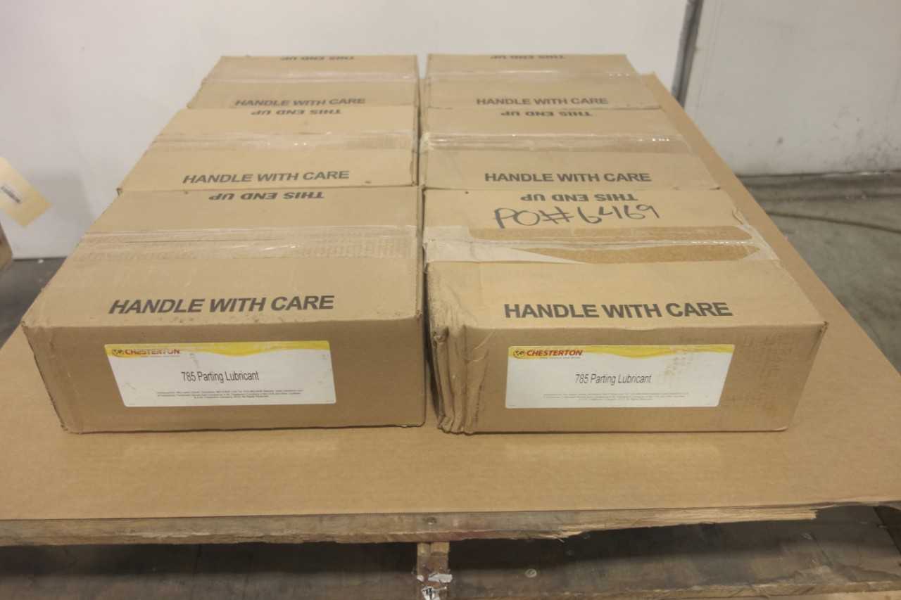 LOT OF 6 CASES OF 12 CHESTERTON 785 PARTING LUBRICANT 500GM - PART NUMBER D857749-080747 785 - INDUSTRIAL PARTS