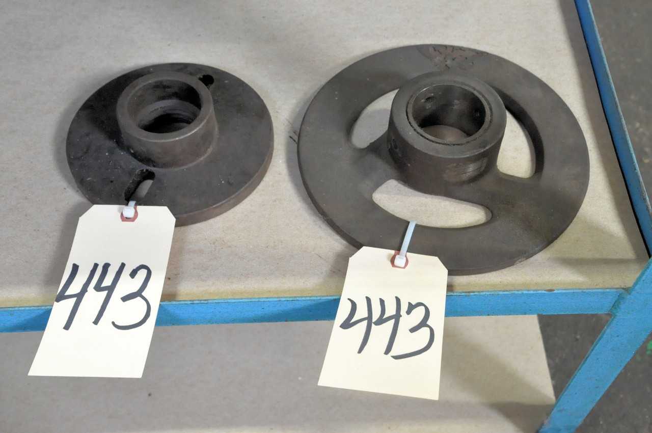 2 Various Face Plates - MACHINING ACCESSORIES & TOOLING