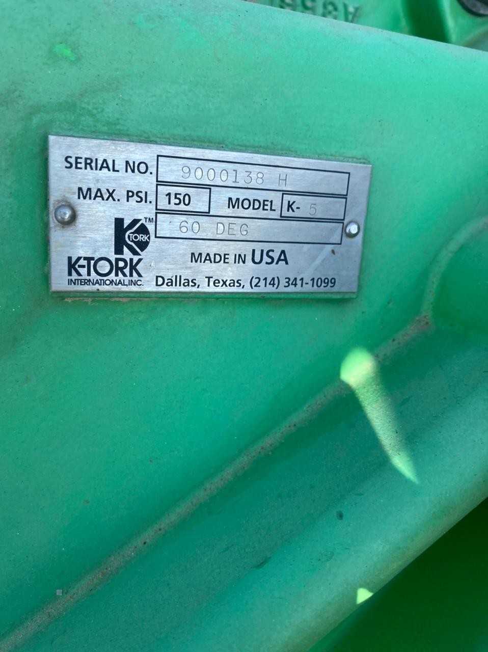 LOT OF 2 K-TORK ACTUATORS - VALVES