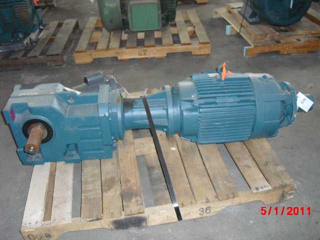 New 10 HP 1780 RPM 254TC Frame Reliance Gear Motor Model AJ334153 - MISCELLANEOUS