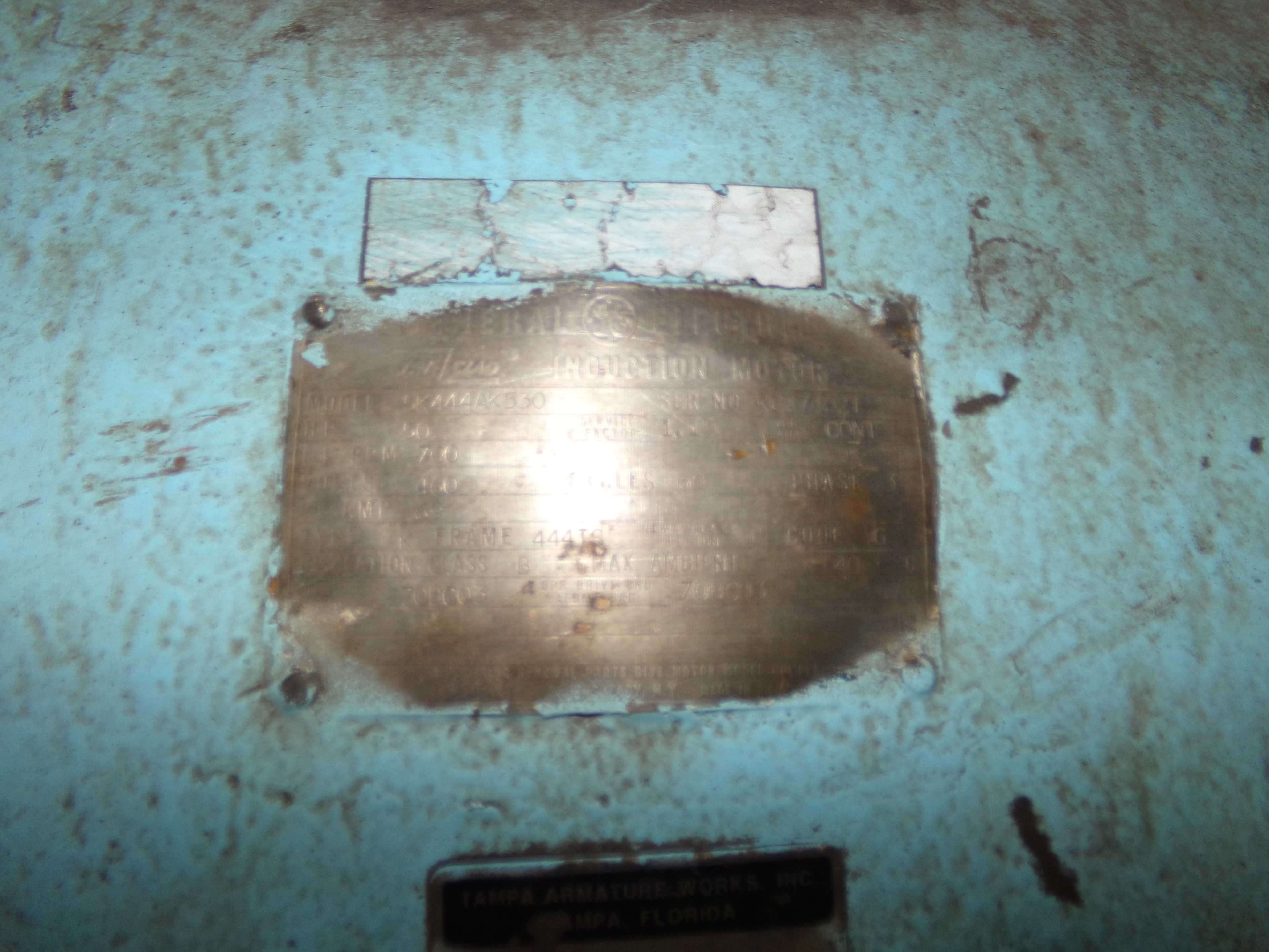 GE 5K444AK530 INDUCTION MOTOR - ELECTRIC MOTORS