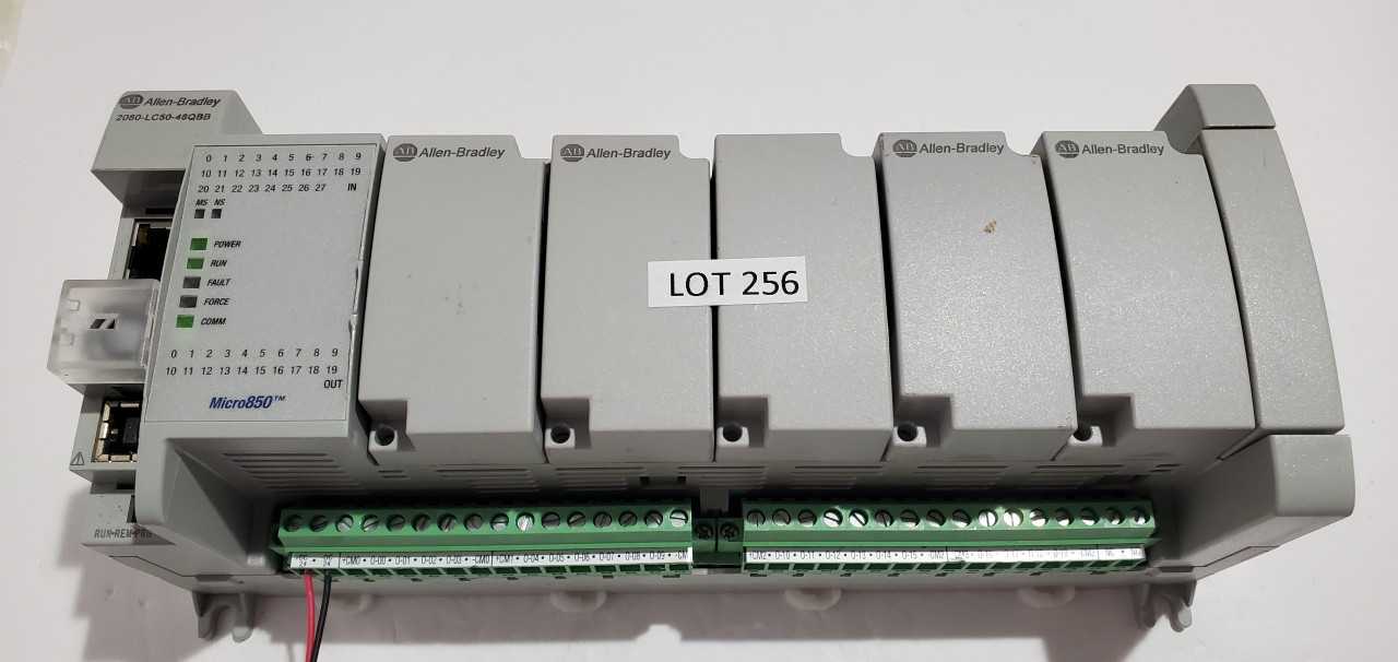 Allen Bradley Micro 850 2080-LC50-48QBB PLC - AUTOMATION & CONTROLS Allen Bradley Micro 850 2080-LC50-48QBB PLC - AUTOMATION & CONTROLS