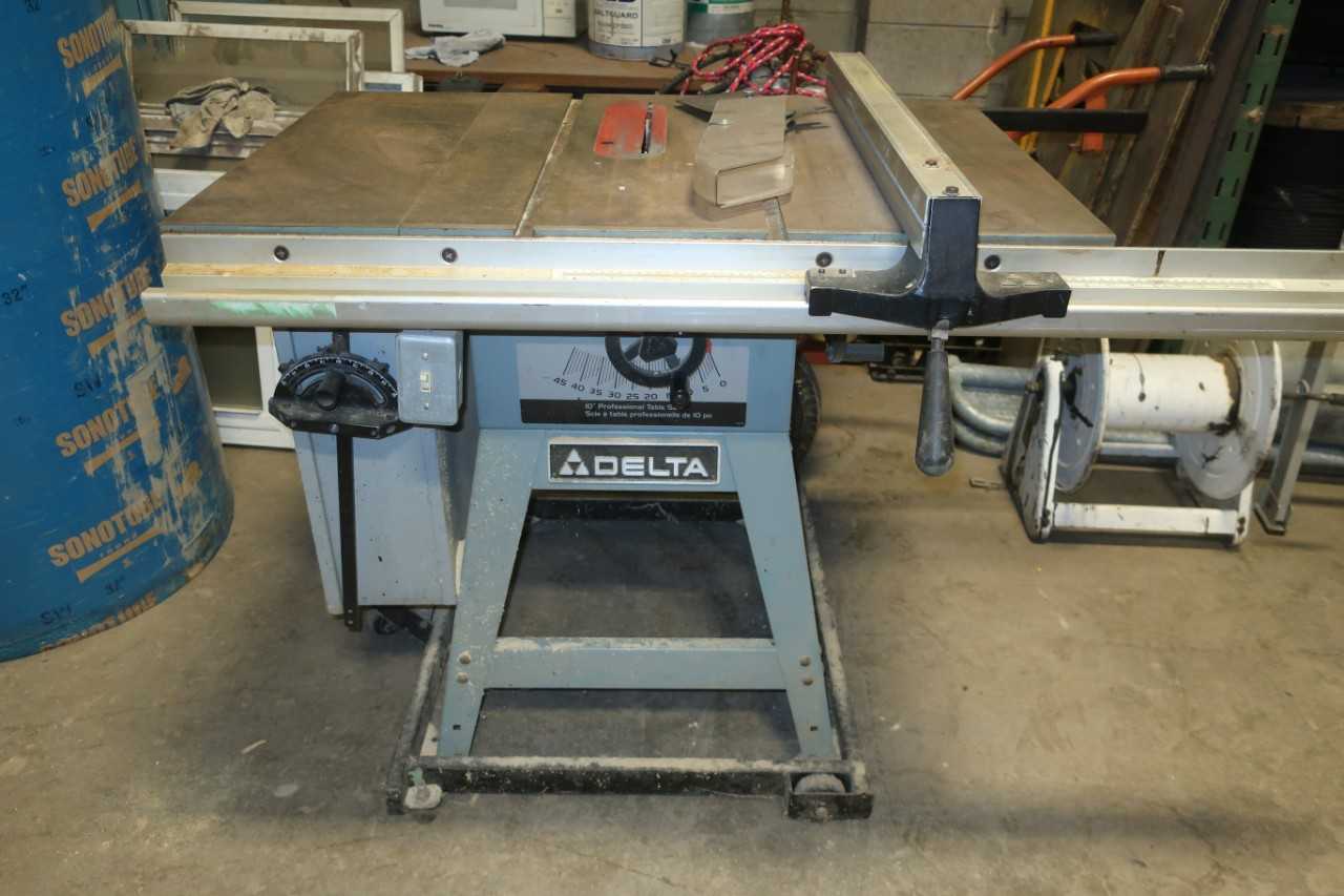 DELTA 36-650 TABLE SAW - ELECTRIC POWER TOOLS