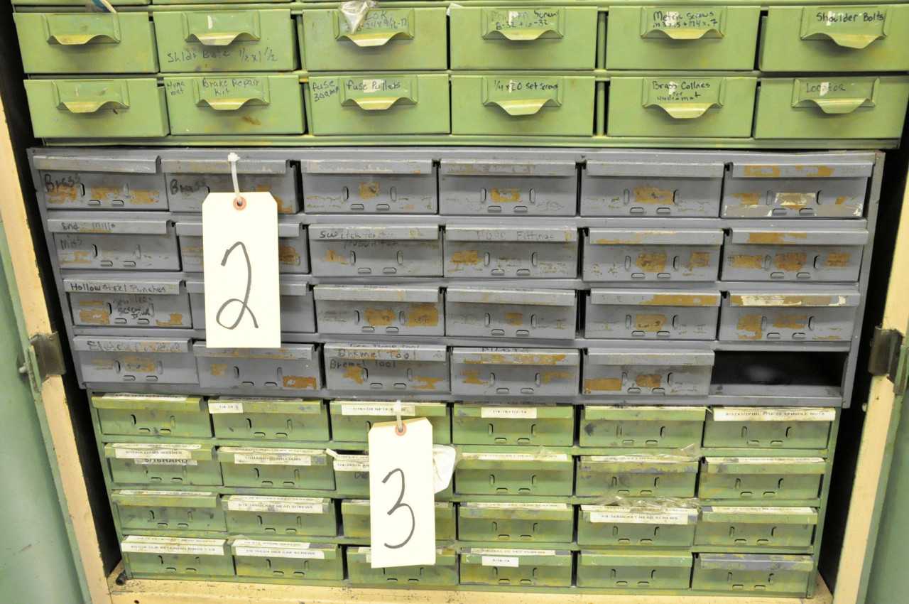 23-Drawer Bin Cabinet - TOOL STORAGE